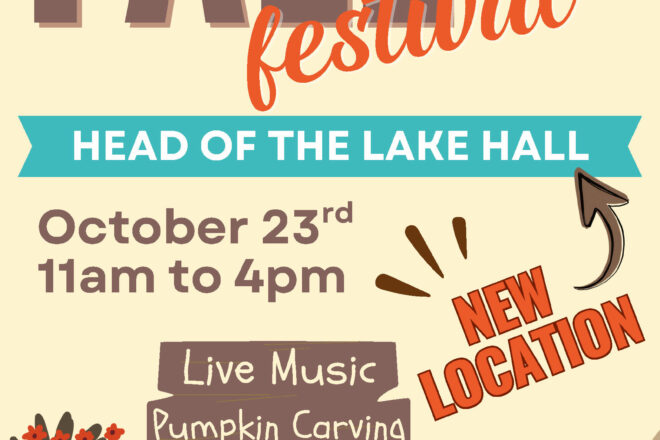 Fall Festival now at Head of the Lake Hall