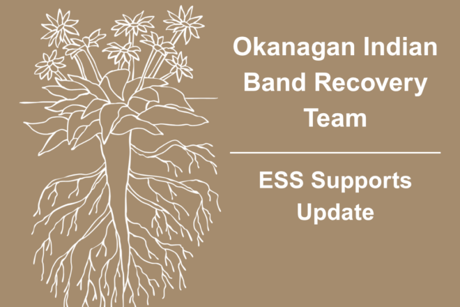 Bradley Creek Wildfire Recovery Team Update: ESS Supports Weekly Renewal Update.