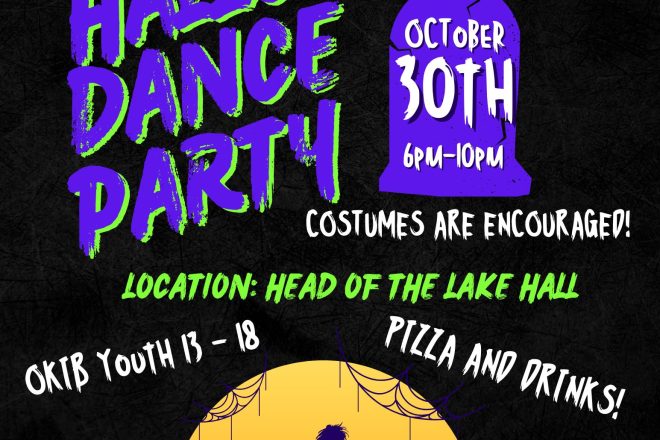 Halloween Teen Night dance party Hosted by the Youth Leadership Council